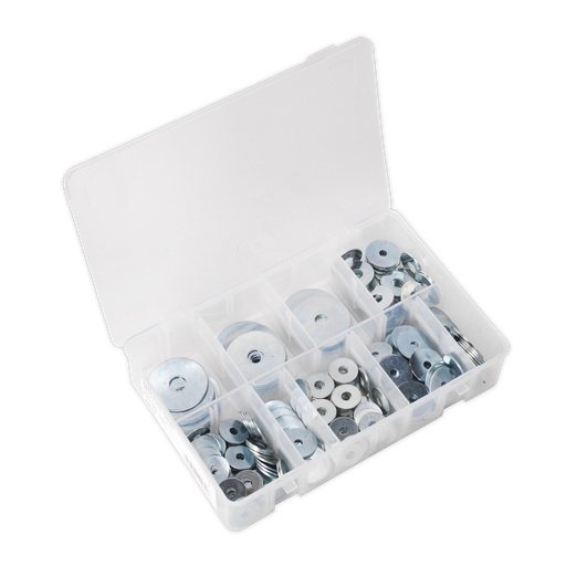 [AB059RW] Sealey Zinc Plated Repair Washer Assortment M5-M10 240pc