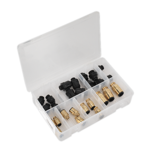 [AB072JG] Sealey Metric/Imperial Speedfit® Thread Adaptor Assortment 30pc