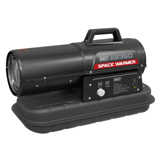 [AB350] Sealey Space Warmer® Kerosene/Diesel Heater without Wheels 35,000Btu/hr