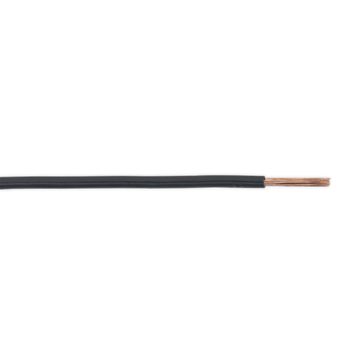 [AC2830BK] Sealey Thin Wall Single Automotive Cable 2mm² 28/0.30mm 50m - Black