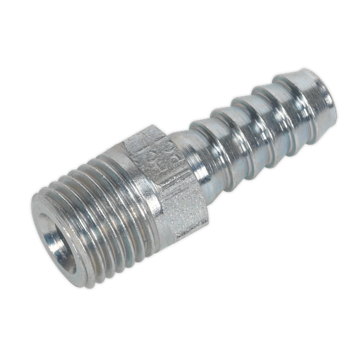 [AC39] PCL Screwed Tailpiece Male 1/4"BSPT - 5/16" Hose - Pack of 5