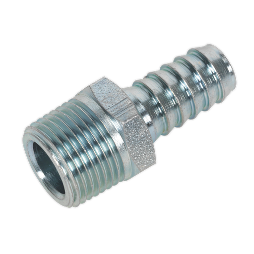 [AC41] Sealey PCL Screwed Tailpiece Male 3/8"BSPT - 3/8" Hose - Pack of 5