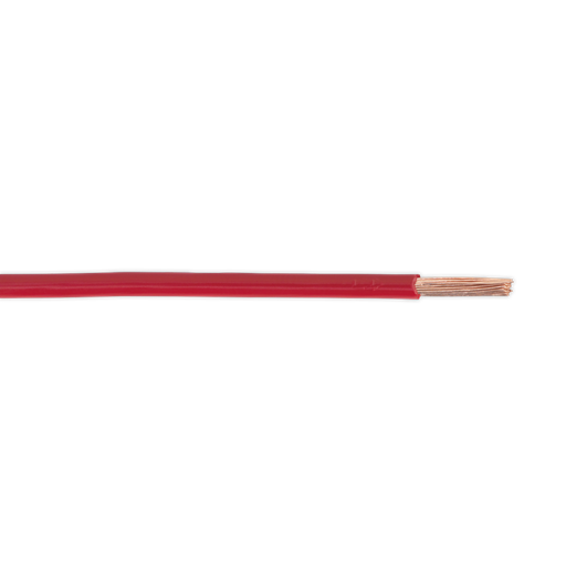 [AC4430RE] Sealey Automotive Cable Thin Wall Single 3mm² 44/0.30mm 30m - Red