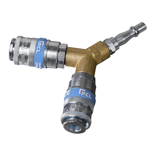 [AC87] Sealey PCL Twin Coupling Y-Adaptor