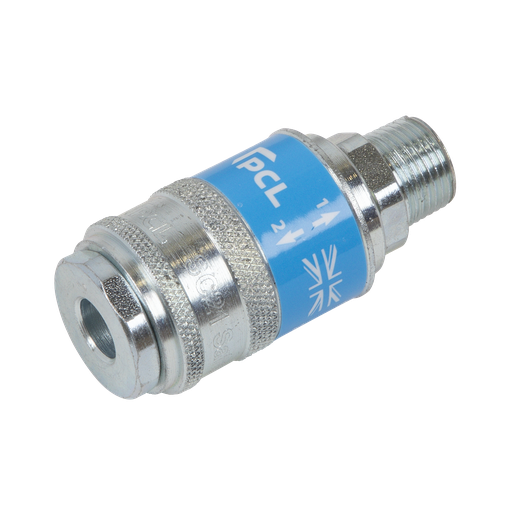 [AC93] Sealey PCL Safeflow Safety Coupling Body Male 3/8"BSPT