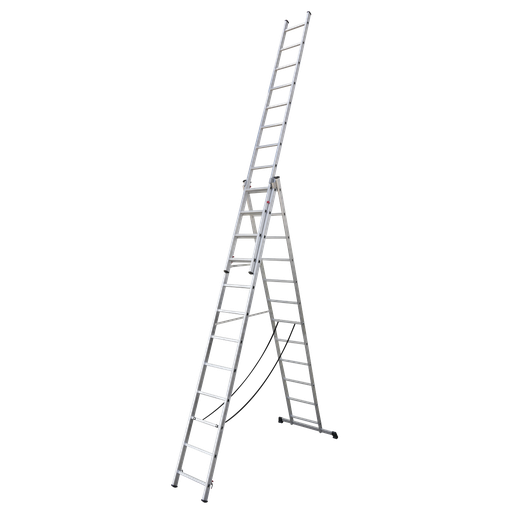 [ACL312] Sealey Extension Combination Ladder 3 x 12 Aluminium - BS EN 131