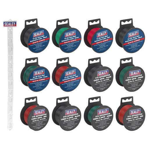 [ACSET] Sealey Clip Strip Deal - Automotive Cable