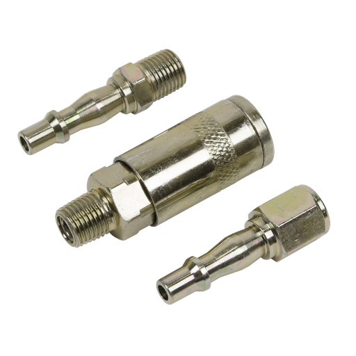 [ACX60] Sealey Air Tool Coupling Kit 1/4"BSP