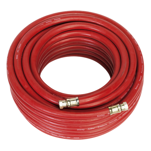 [AHC2038] Sealey Air Hose with 1/4"BSP Unions 20m x 10mm