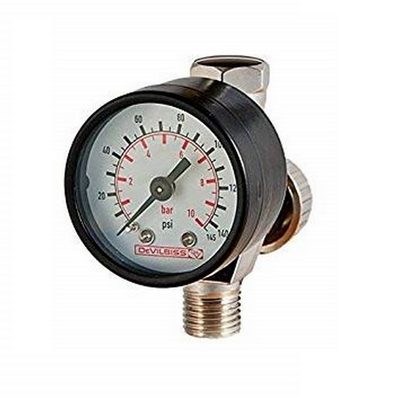 [DV.HAV-501-B] Devilbiss Air Adjustment Valve And Gauge (Each)