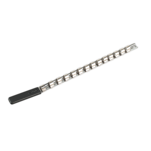 [AK1214] Sealey Premier Socket Retaining Rail with 14 Clips 1/2"Sq Drive