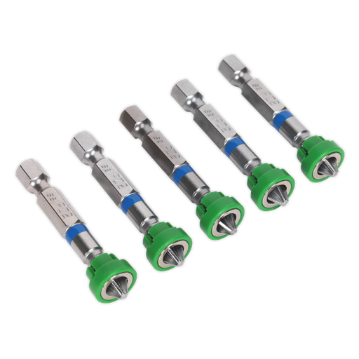 [AK210523] Sealey Premier Pozi Power Tool Bit with Magnetic Holder #2 x 50m