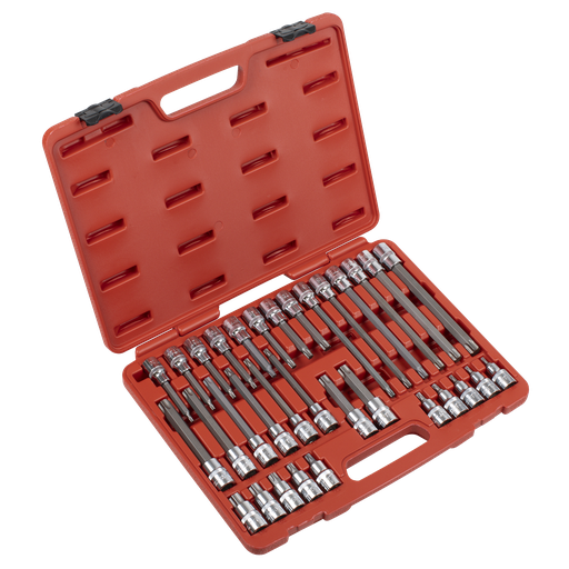 [AK2194] Sealey Premier TRX-Star* Socket Bit Set 1/2"Sq Drive 32pc