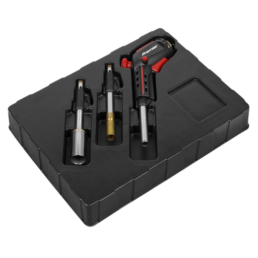 [AK2958] Sealey Premier 3-In-1 Interchangeable Propane Torch Set