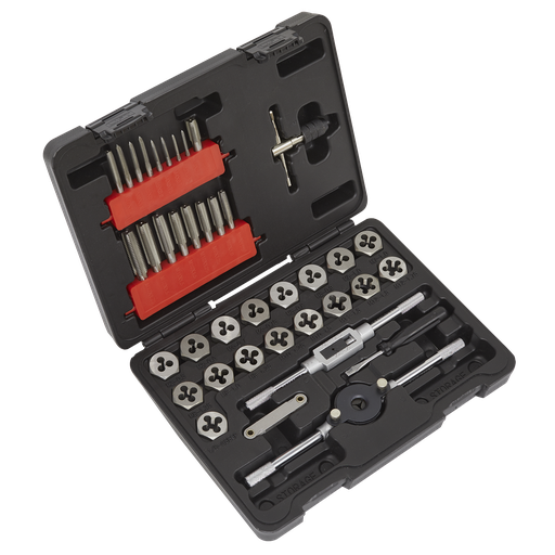 [AK3039HM] Sealey Metric Tap & Hex Die Set 39pc