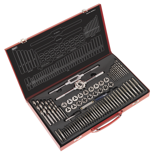 [AK3076] Sealey Metric Tap & Die Set Split Dies 76pc