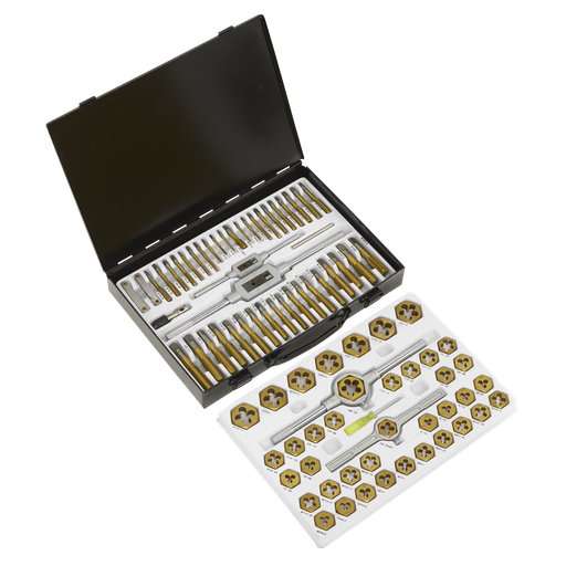 [AK3086HIM] Sealey Metric & SAE/Imperial Hexagonal Tap & Die Set 86pc
