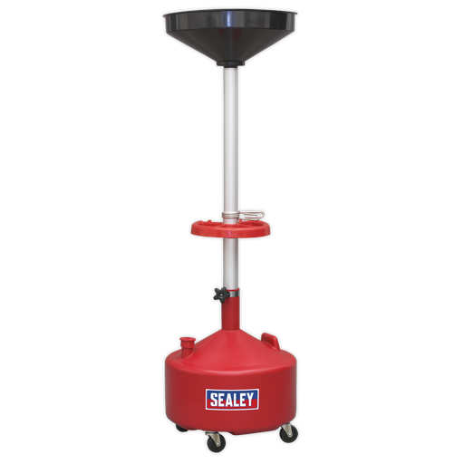 [AK36D] Sealey Manual Discharge Mobile Oil Drainer 36L