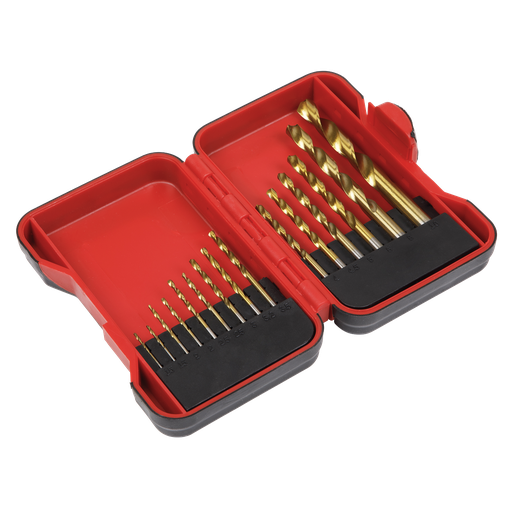 [AK3715HSS] Sealey HSS Drill Bit Set 15pc