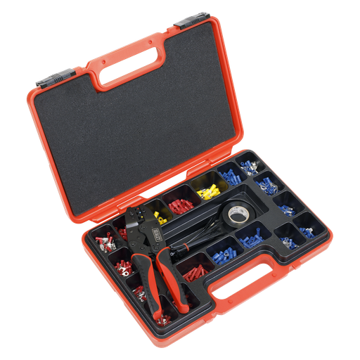 [AK386] Sealey Ratchet Crimping Tool Kit 552pc