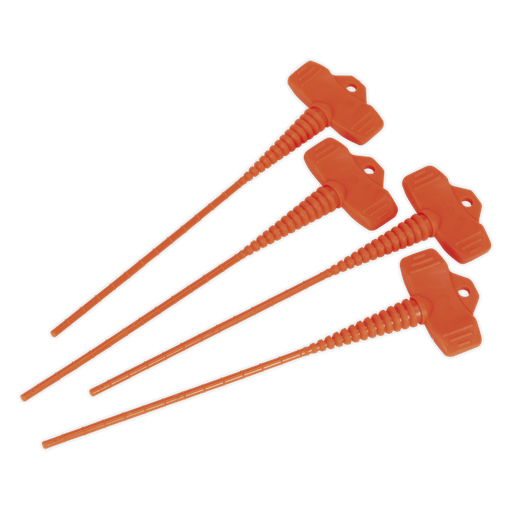 [AK391] Sealey Applicator Nozzle Stopper - Pack of 4