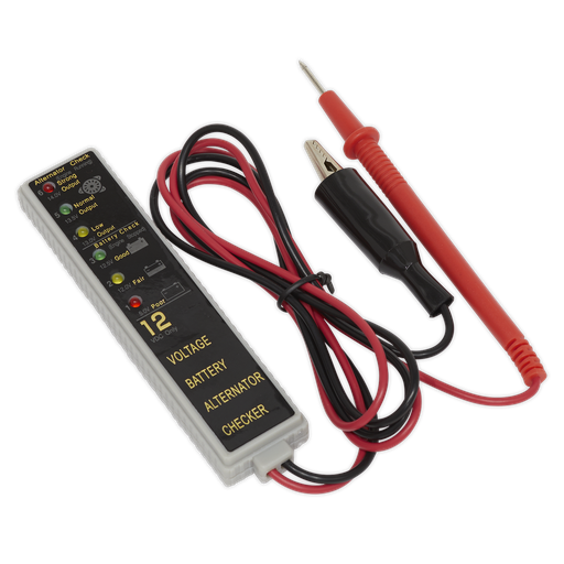 [AK400] Sealey LED Battery & Alternator Tester 12V