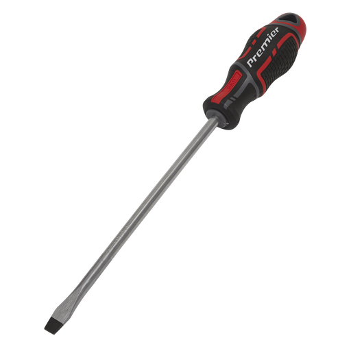 [AK4357] Sealey Premier GripMAX® Slotted Screwdriver 8 x 200mm