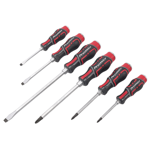 [AK4940] Sealey Premier Hammer-Thru Screwdriver Set 6pc