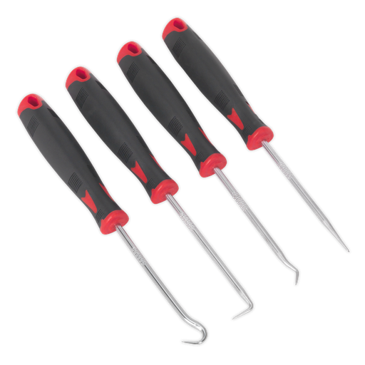 [AK5214] Sealey Mini Hook & Pick Set 4pc
