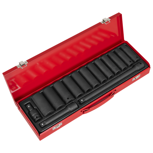 [AK5815M] Premier Deep Impact Socket Set 1/2"Sq Drive 15pc