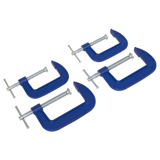 [AK6003SET] G-Clamp Set 75mm & 100mm 4pc