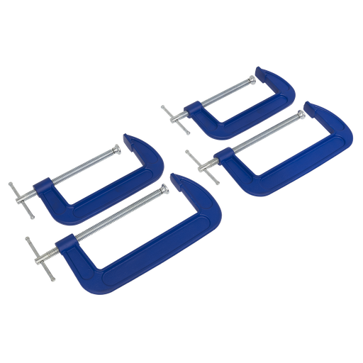 [AK6006SET] G-Clamp Set 150mm & 200mm 4pc