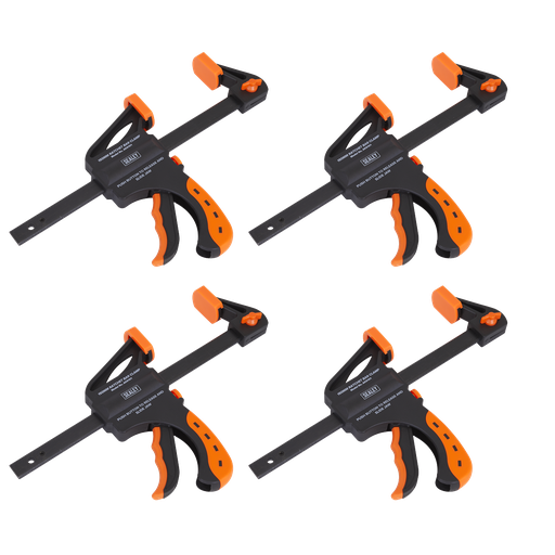 [AK61014] Ratchet Bar Clamp Set 150mm 4pc