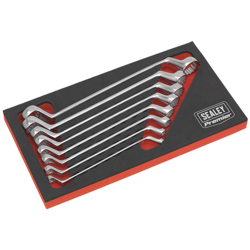 [AK63257] Premier Offset Double End Ring Spanner Set 8pc