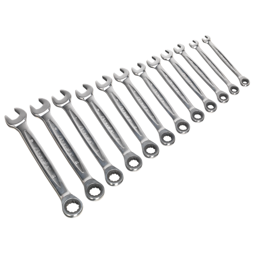 [AK63922] Premier Platinum Combination Ratchet Spanner Set 12pc