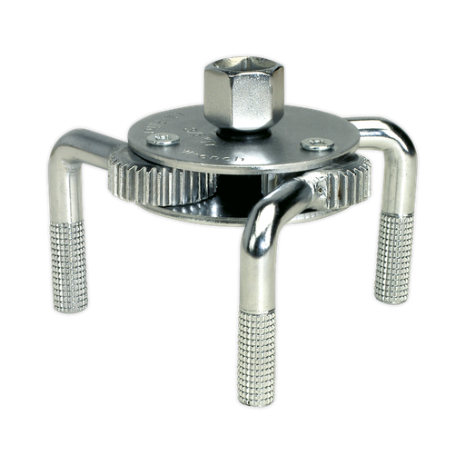 [AK643] Sealey Oil Filter Claw Wrench 3/8" & 1/2"Sq Drive 65-110mm Capac