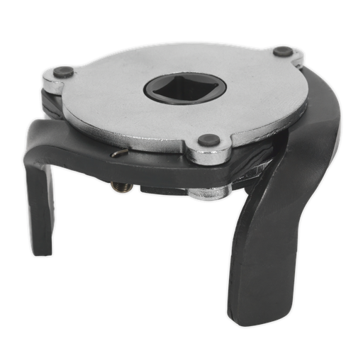 [AK6432] Sealey Magnetic Oil Filter Claw Wrench 3/8"Sq Drive 60-93mm Capa