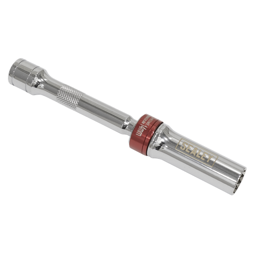 [AK6570] Sealey Spark Plug Socket with Universal Joint 3/8"Sq Drive 12-Point 150 x 14mm