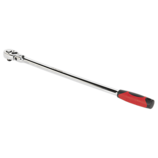 [AK6698] Sealey Premier Extra-Long Flexi-Head Ratchet Wrench 1/2"Sq Drive 600mm