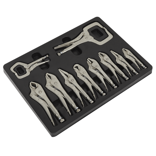 [AK6800] Sealey Premier Locking Pliers Set 10pc