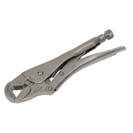 [AK6872] Sealey Premier Locking Pliers Round Jaws 235mm
