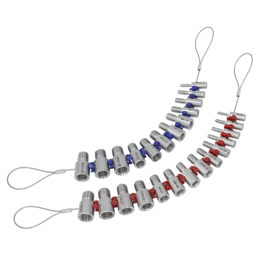 [AK70NBC] Sealey Metric/Imperial  Nut & Bolt Thread Checker 26pc