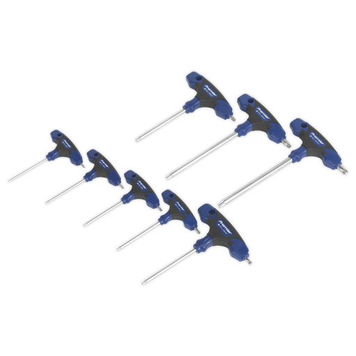 [AK7145] Sealey Premier T-Handle TRX-Star* Key Set 8pc