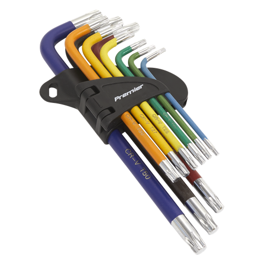 [AK7193] Sealey Premier Long TRX-Star* Key Set 9pc