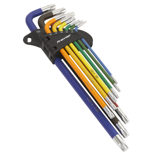 [AK7194] Sealey Premier Extra-Long TRX-Star* Key Set 9pc
