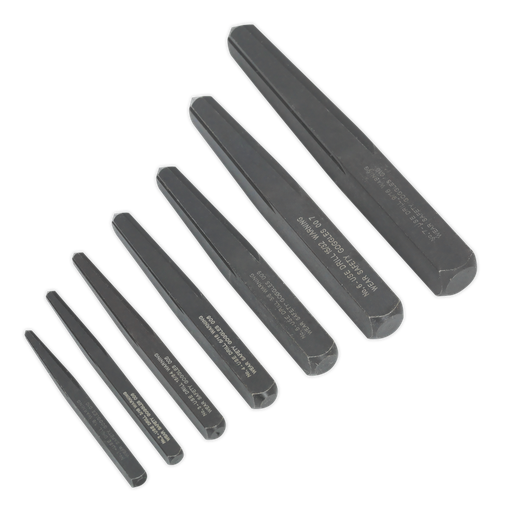 [AK720] Sealey Square Type Screw Extractor Set 7pc