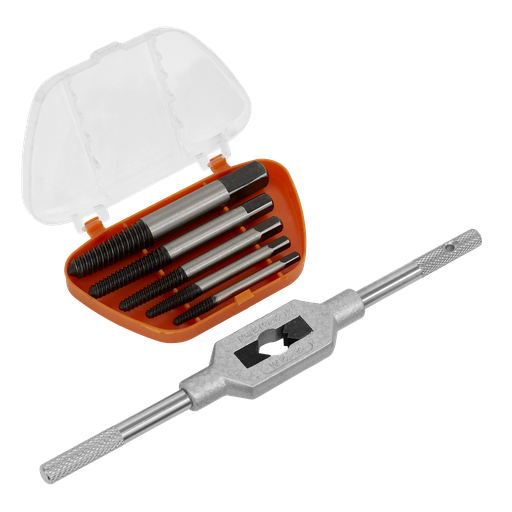 [AK721] Sealey Helix Type Screw Extractor Set with Wrench 6pc