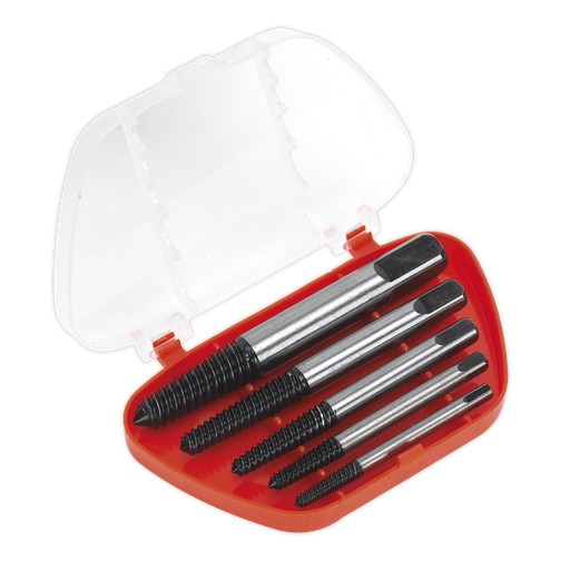 [AK722] Sealey Helix Type Screw Extractor Set 5pc