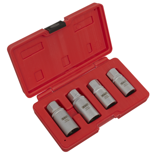 [AK723] Sealey Metric Stud Extractor Set 1/2"Sq Drive 4pc