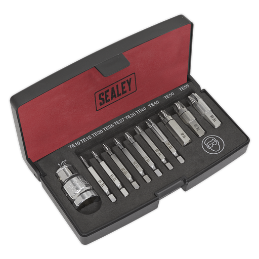 [AK756T] Sealey TRX-Star* Fitting Extractor Set 11pc
